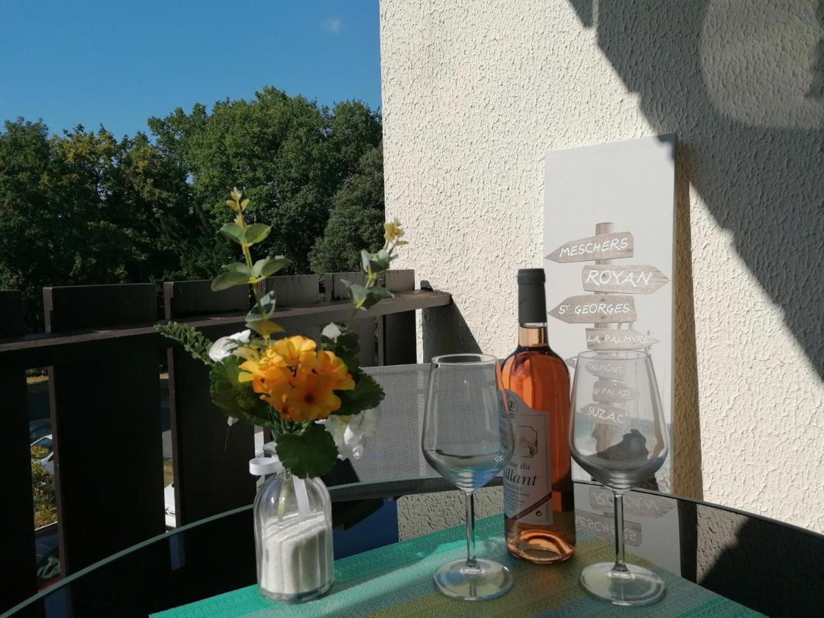 Agreable Studio Avec Terrasse A150M De La Plage Appartement Saint-Georges-de-Didonne Buitenkant foto